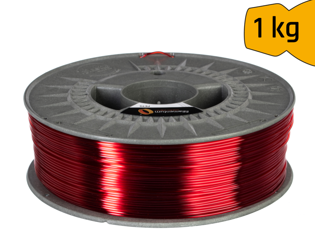 Fillamentum - Red Hood Transparent PETG - 1kg