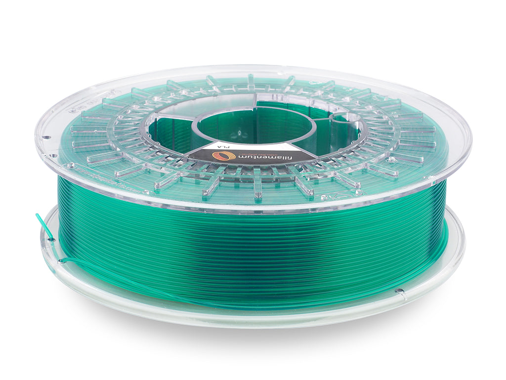Fillamentum - Crystal Smaragd Green Crystal Transparent PLA - 0.75kg
