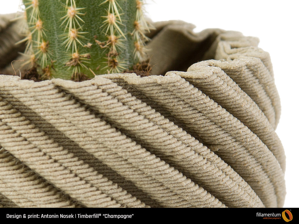 Fillamentum - Timberfill Champagne Wood Fill PLA 1.75mm - 0.75kg