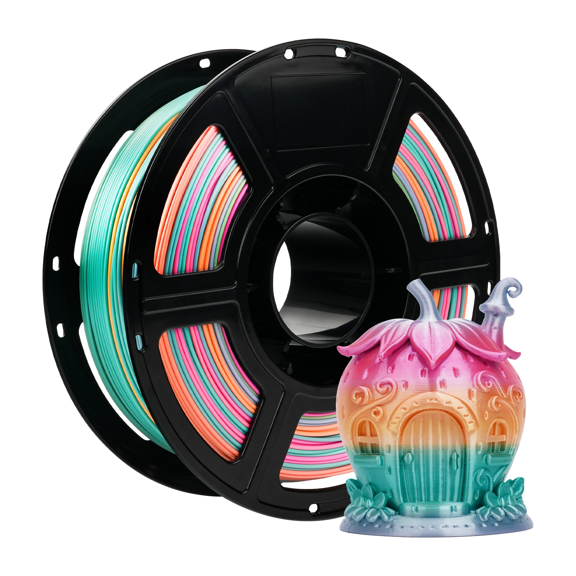 Flashforge - Candy Gradient Silk Plus PLA - 1kg