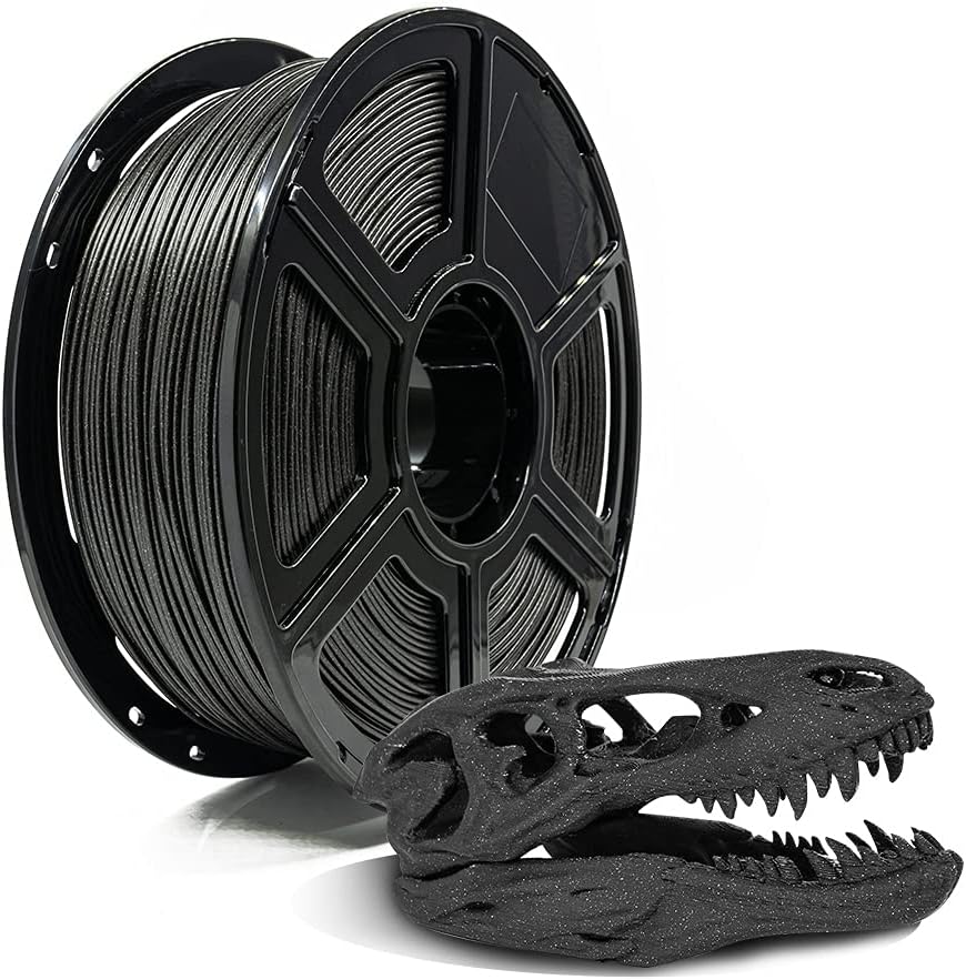 Flashforge - Black Galaxy High Speed PLA 1.75mm - 1kg