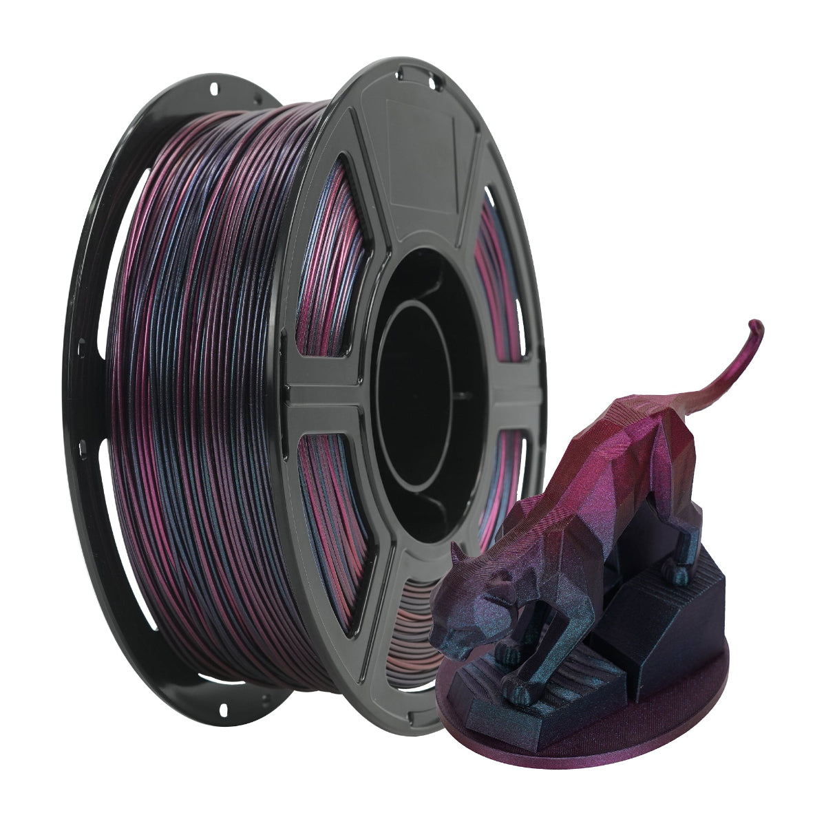 Flashforge - HS Burnt Titanium&Abyssal Red Gradient High Speed PLA - 1kg