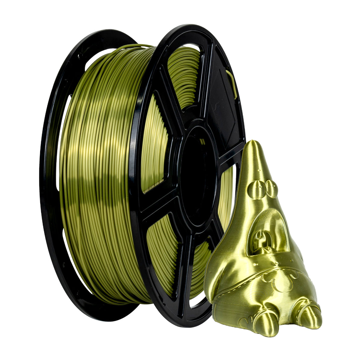 Flashforge - Bronze Metal Fill Silk Plus PLA - 1kg