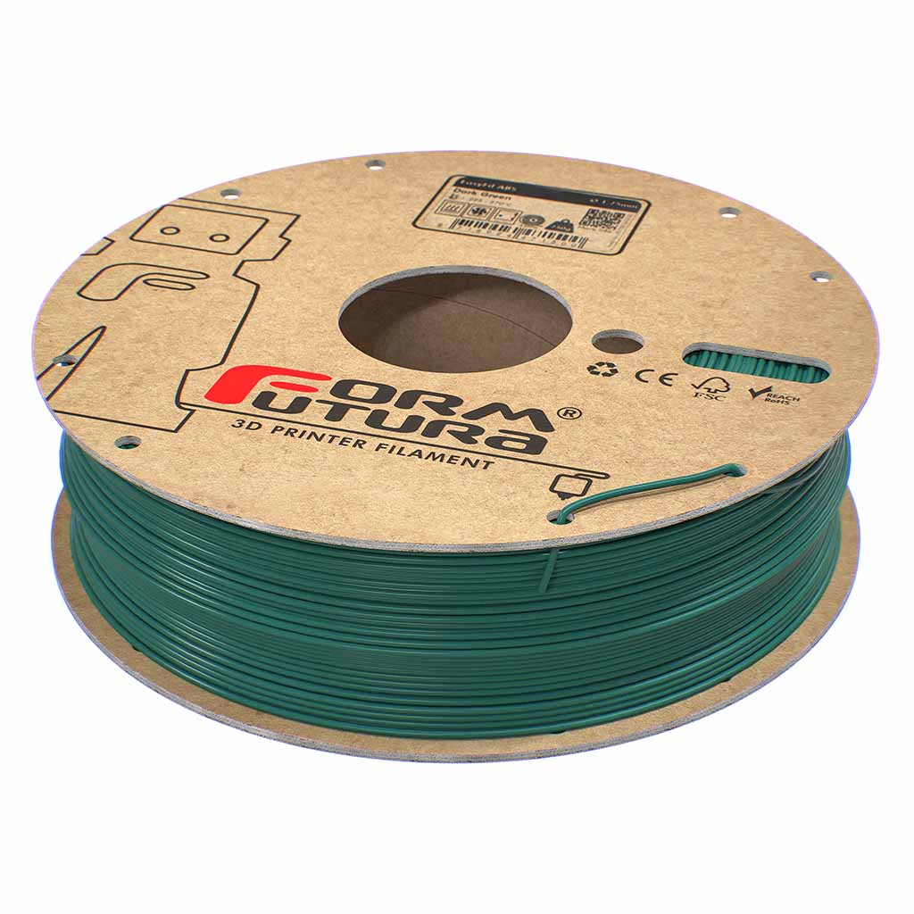 FormFutura - EasyFil Dark Green ABS 1.75mm - 0.75kg