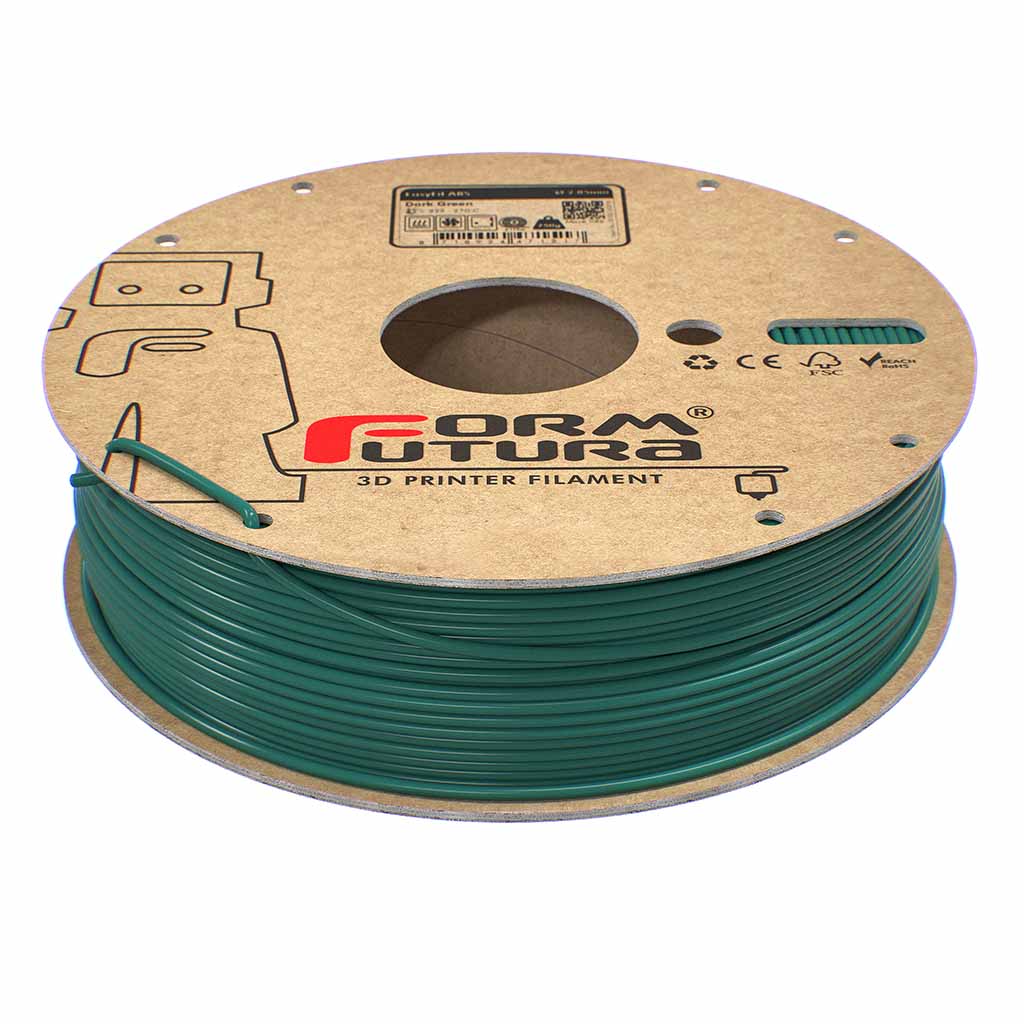 FormFutura - EasyFil Dark Green ABS 2.85mm - 0.75kg