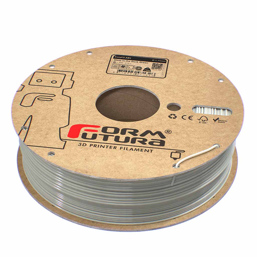 FormFutura - EasyFil Green Glow ABS 1.75mm - 0.75kg