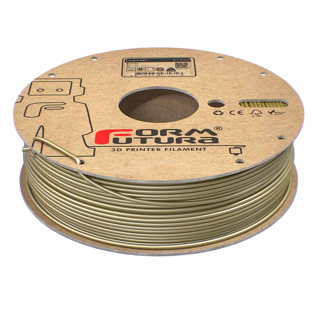FormFutura - EasyFil Bronze Metal Fill ABS 2.85mm - 0.75kg