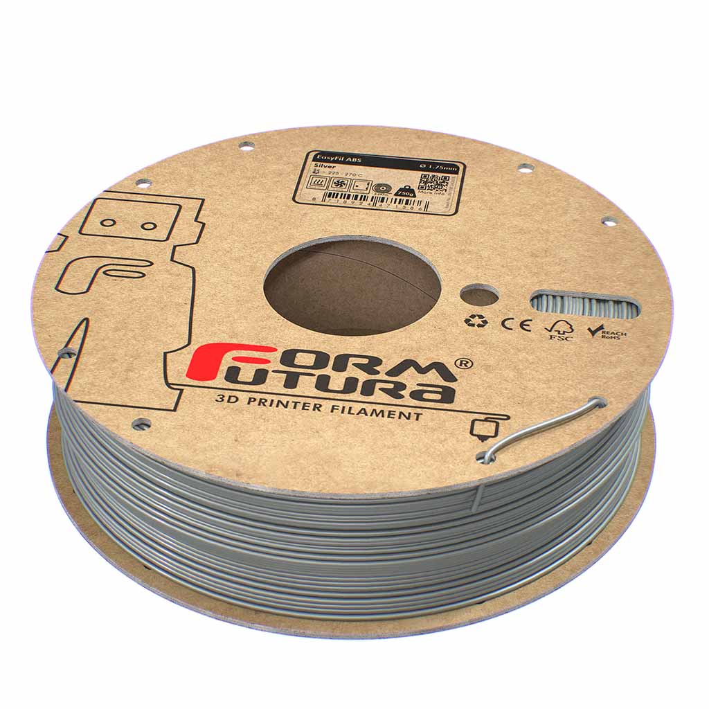 FormFutura - EasyFil Silver ABS 1.75mm - 0.75kg