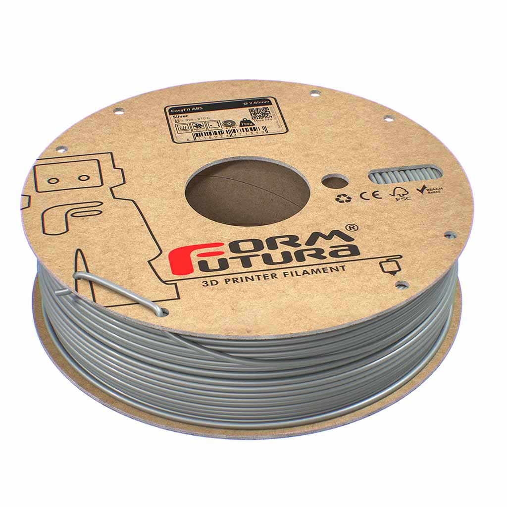 FormFutura - EasyFil Silver ABS 2.85mm - 0.75kg