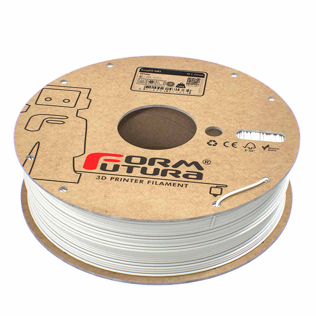 FormFutura - EasyFil White ABS 1.75mm - 0.75kg