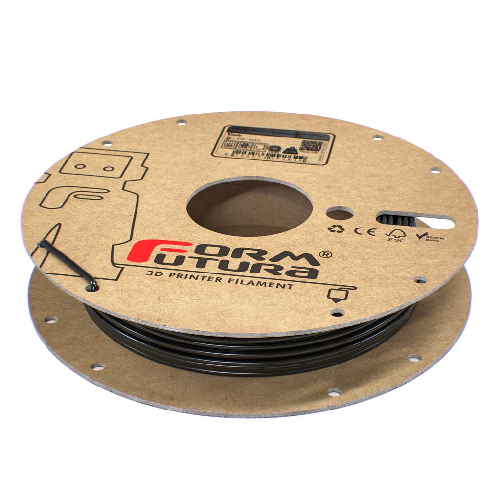 FormFutura - Black Flame Retardant ABS+ 2.85mm - 0.25kg