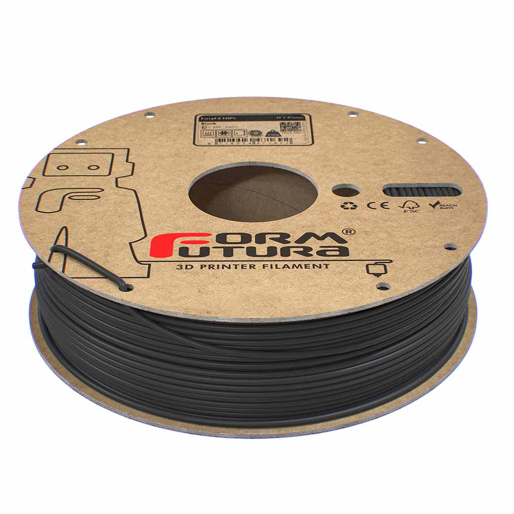 FormFutura - EasyFil Black Matte HIPS 2.85mm - 0.75kg