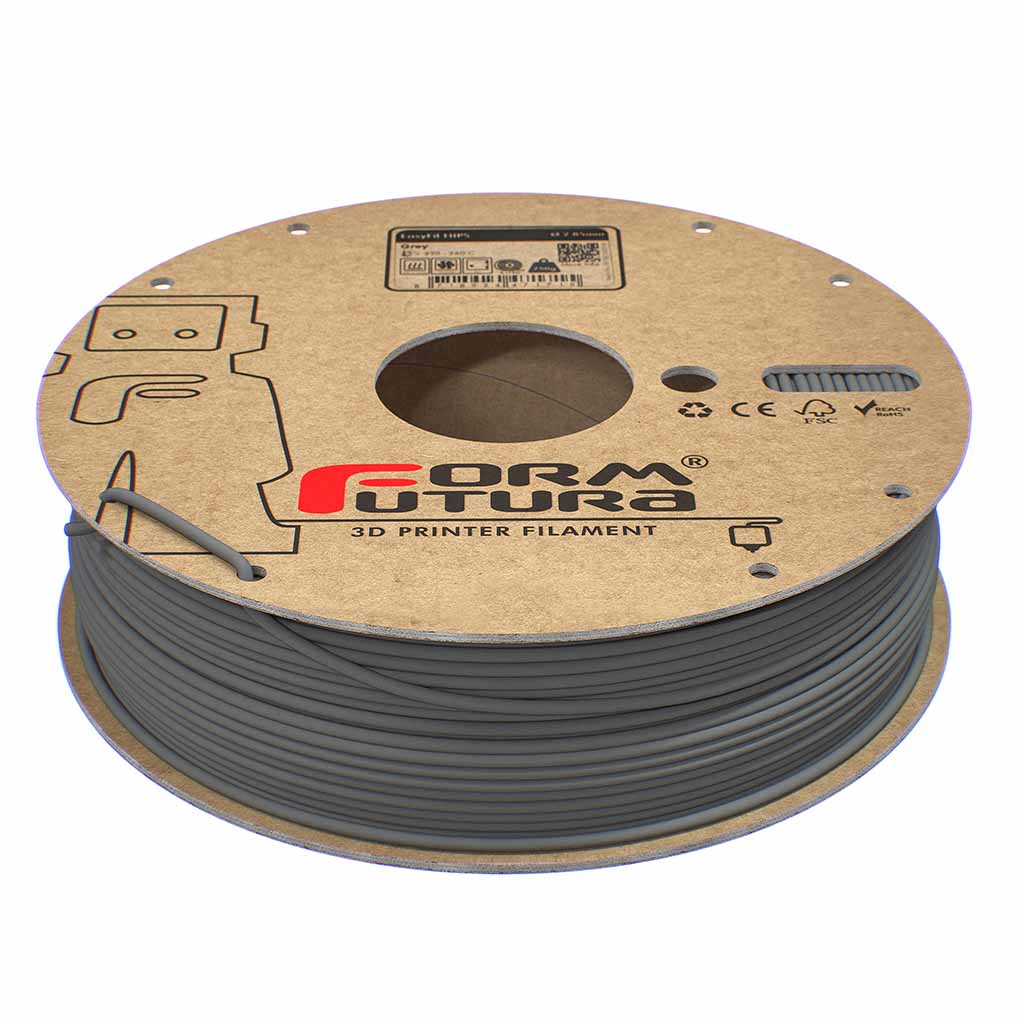 FormFutura - EasyFil Grey Matte HIPS 2.85mm - 0.75kg