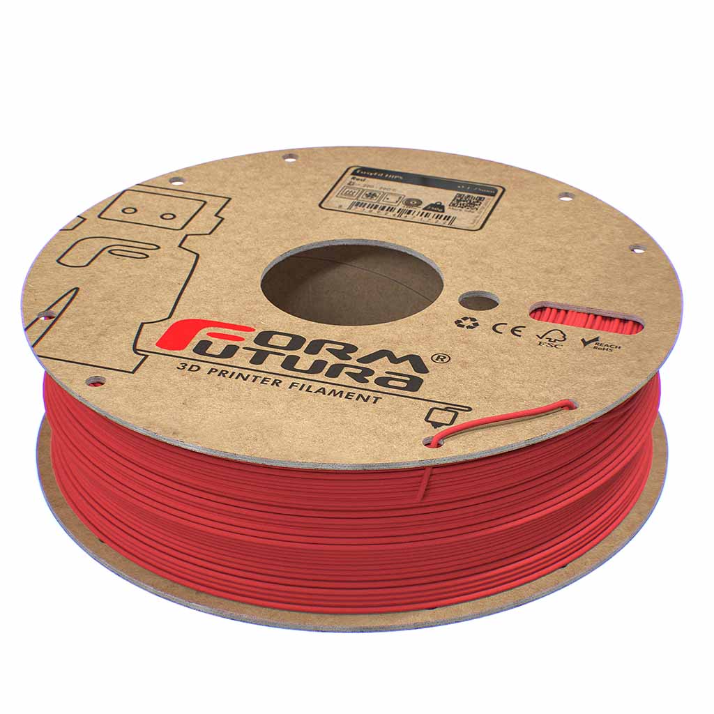 FormFutura - EasyFil Red Matte HIPS 1.75mm - 0.75kg