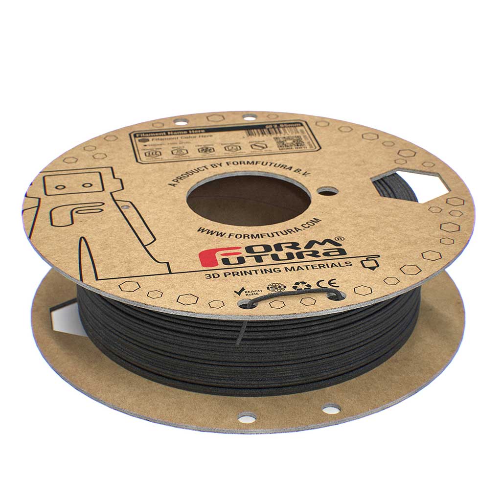 FormFutura - Black Carbon Fiber Plus PA6 1.75mm - 0.5kg