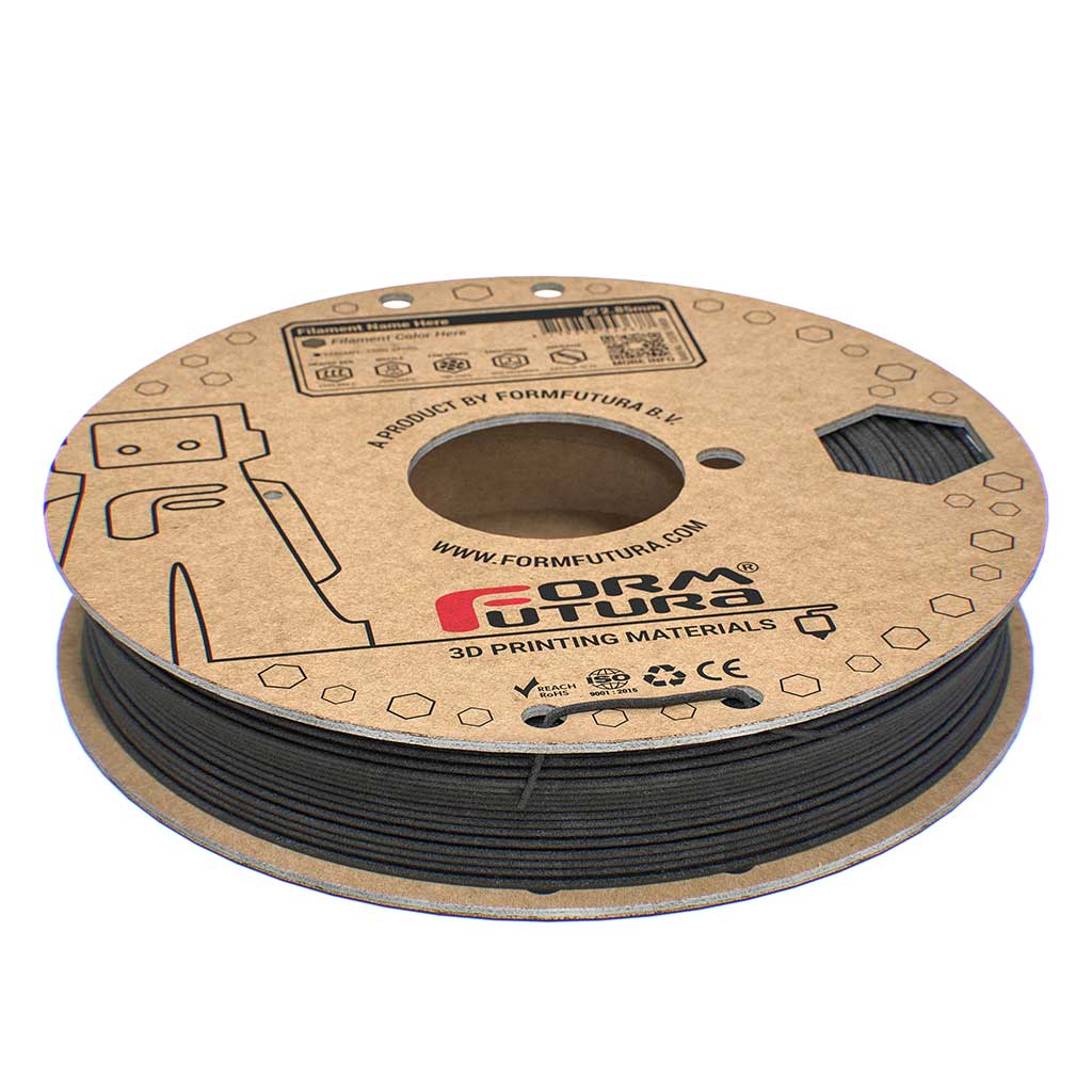 FormFutura - Black Carbon Fiber Matte PAHT 1.75mm - 0.5kg