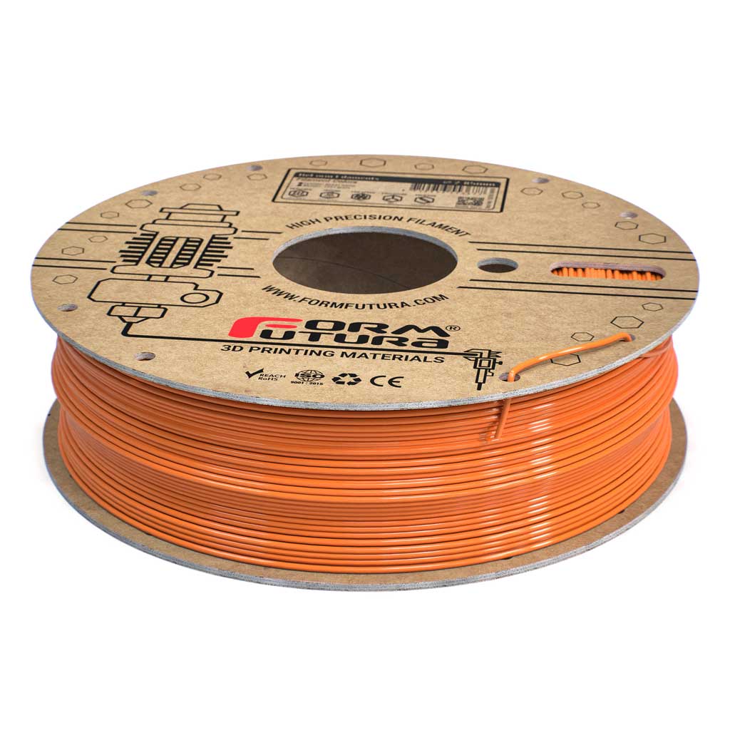 FormFutura - High Precision Bright Red Orange PET 1.75mm - 0.75kg