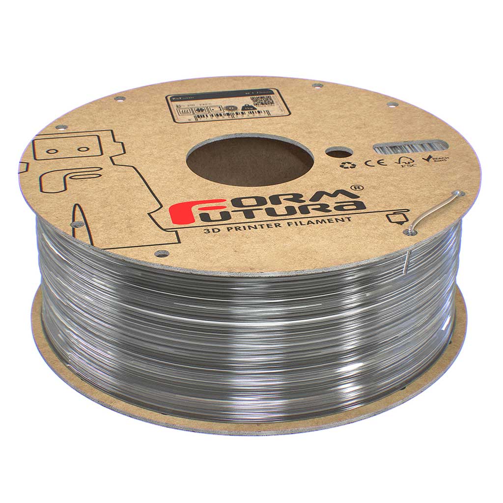 FormFutura - ReForm Clear Recycled Transparent PET 1.75mm - 1kg