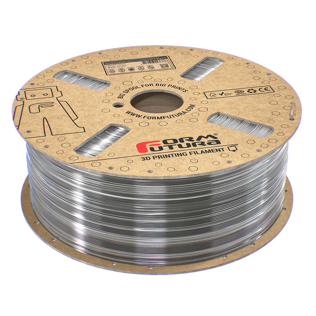 FormFutura - ReForm Clear Recycled Transparent PET 1.75mm - 4.5kg