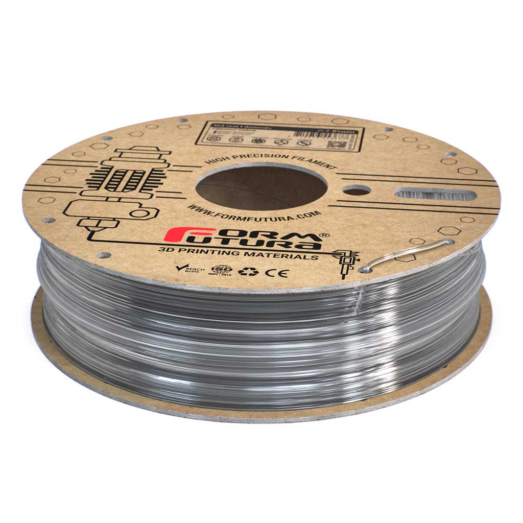 FormFutura - High Precision Clear Transparent PET 1.75mm - 0.75kg