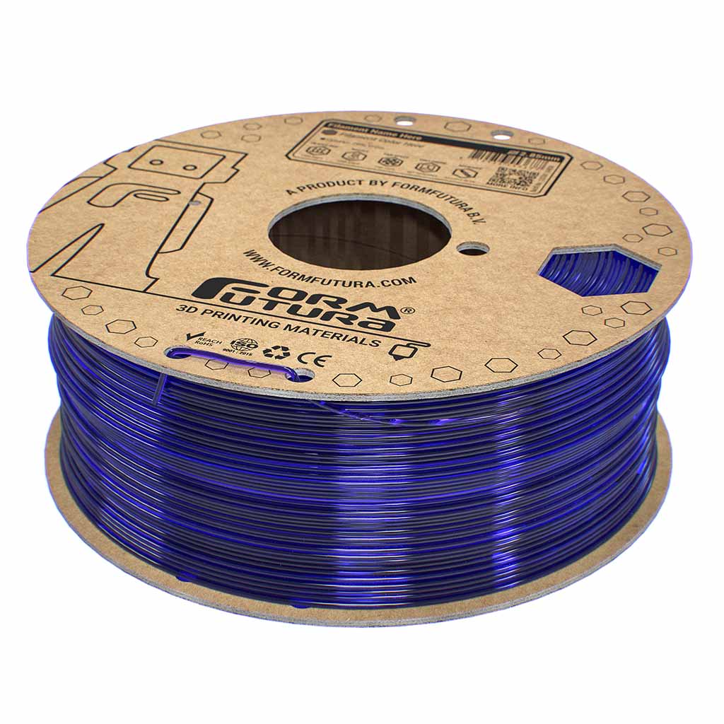 FormFutura - EasyFil Transparent Blue PETG 1.75mm - 1kg