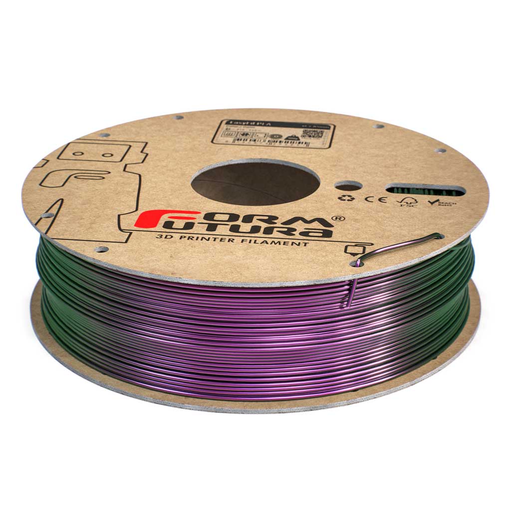 FormFutura - ColorMorph Green & Magenta Glossy Gradient PLA 1.75mm - 0.75kg
