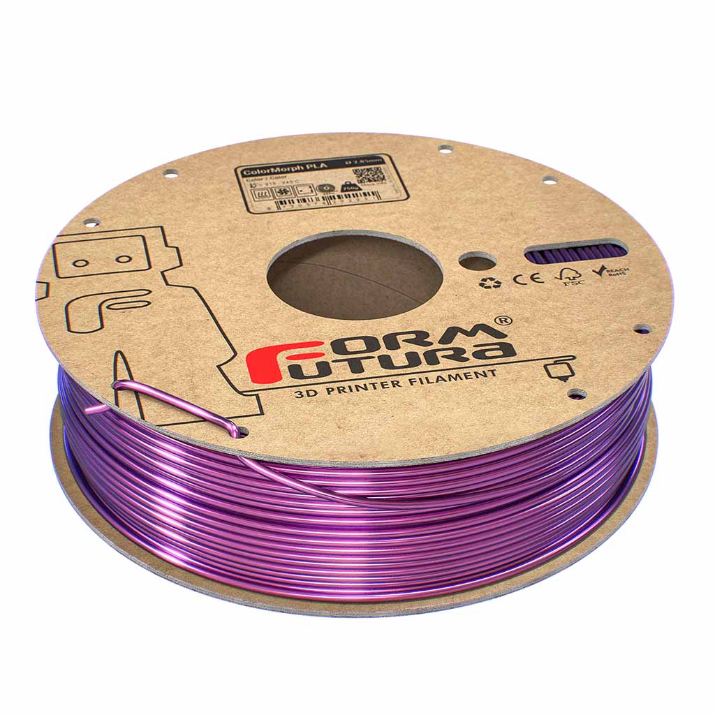FormFutura - ColorMorph Pink & Purple Glossy Gradient PLA 2.85mm - 0.75kg