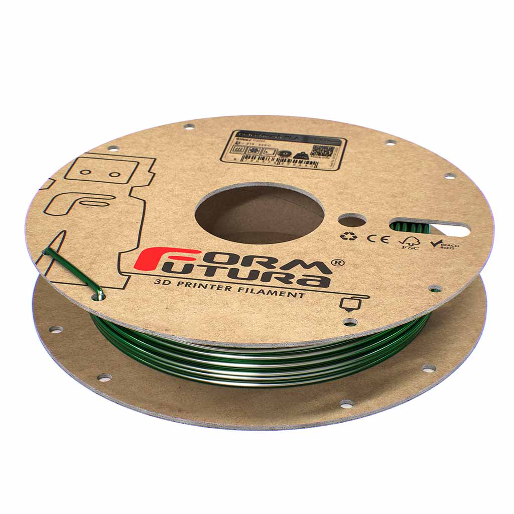 FormFutura - ColorMorph White & Green Glossy Gradient PLA 2.85mm - 0.25kg