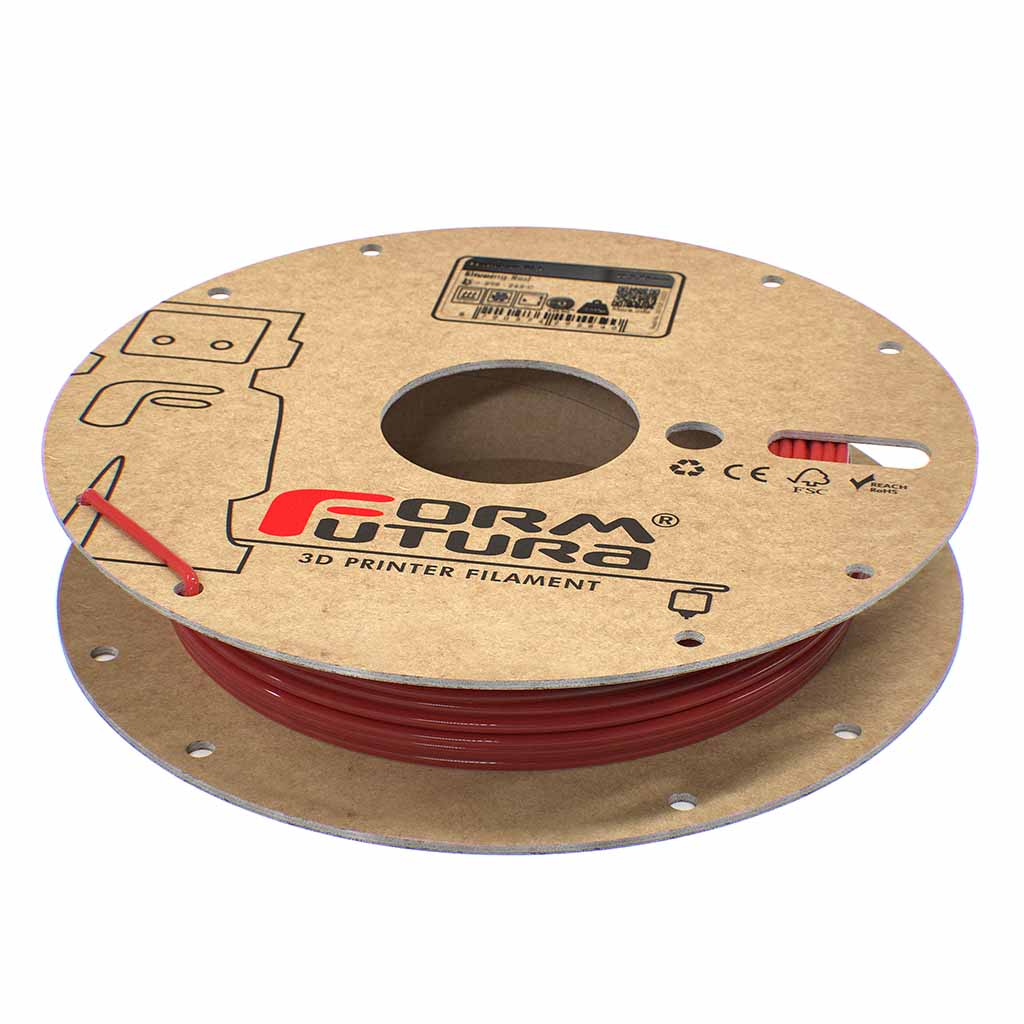 FormFutura - Premium Flaming Red PLA 2.85mm - 0.25kg