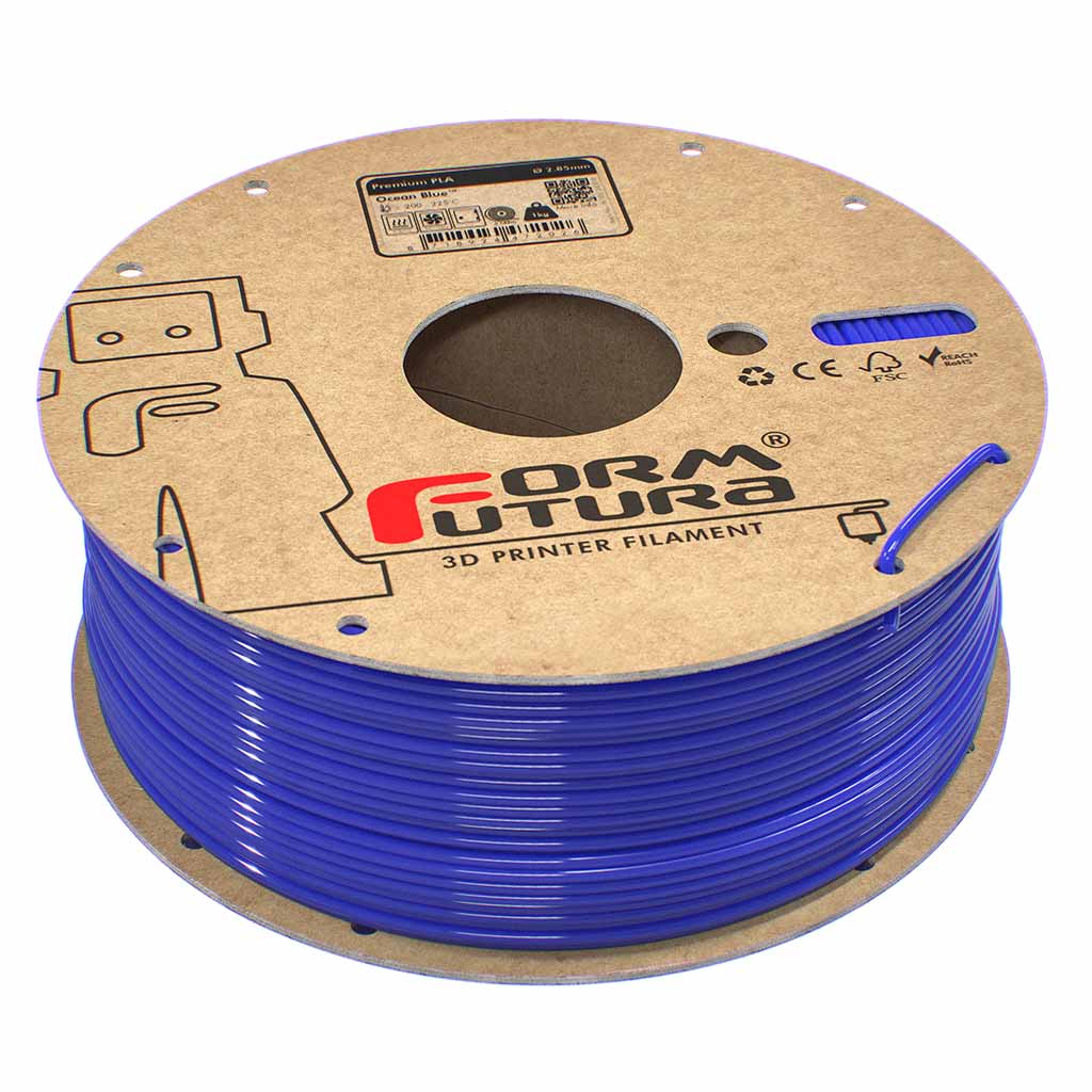 FormFutura - Premium Ocean Blue PLA 2.85mm - 1kg