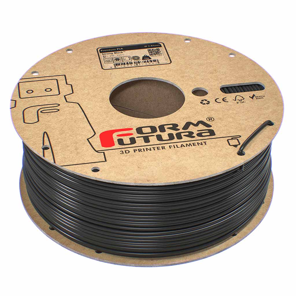FormFutura - Premium Strong Black PLA 2.85mm - 1kg