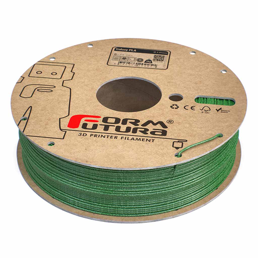 FormFutura - Emerald Green Galaxy PLA 1.75mm - 0.75kg