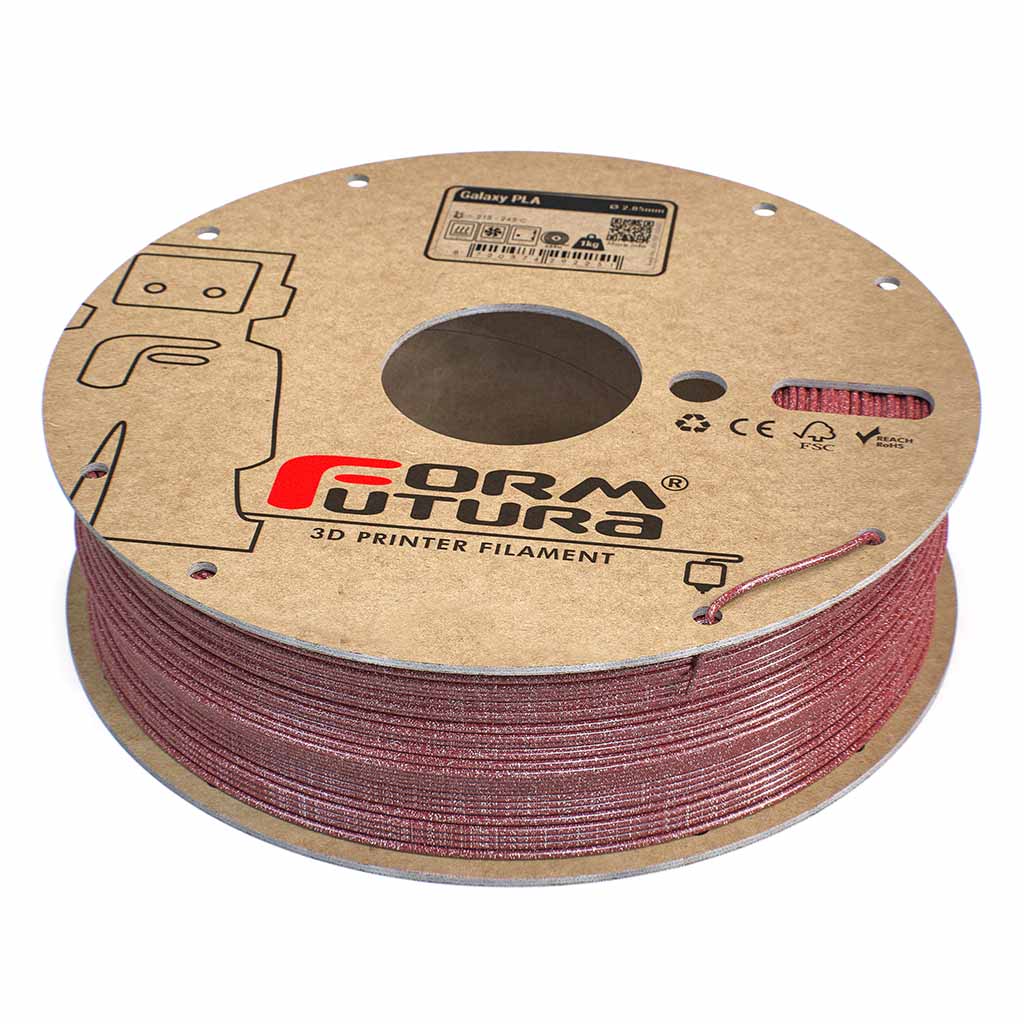 FormFutura - Ruby Red Galaxy PLA 1.75mm - 0.75kg