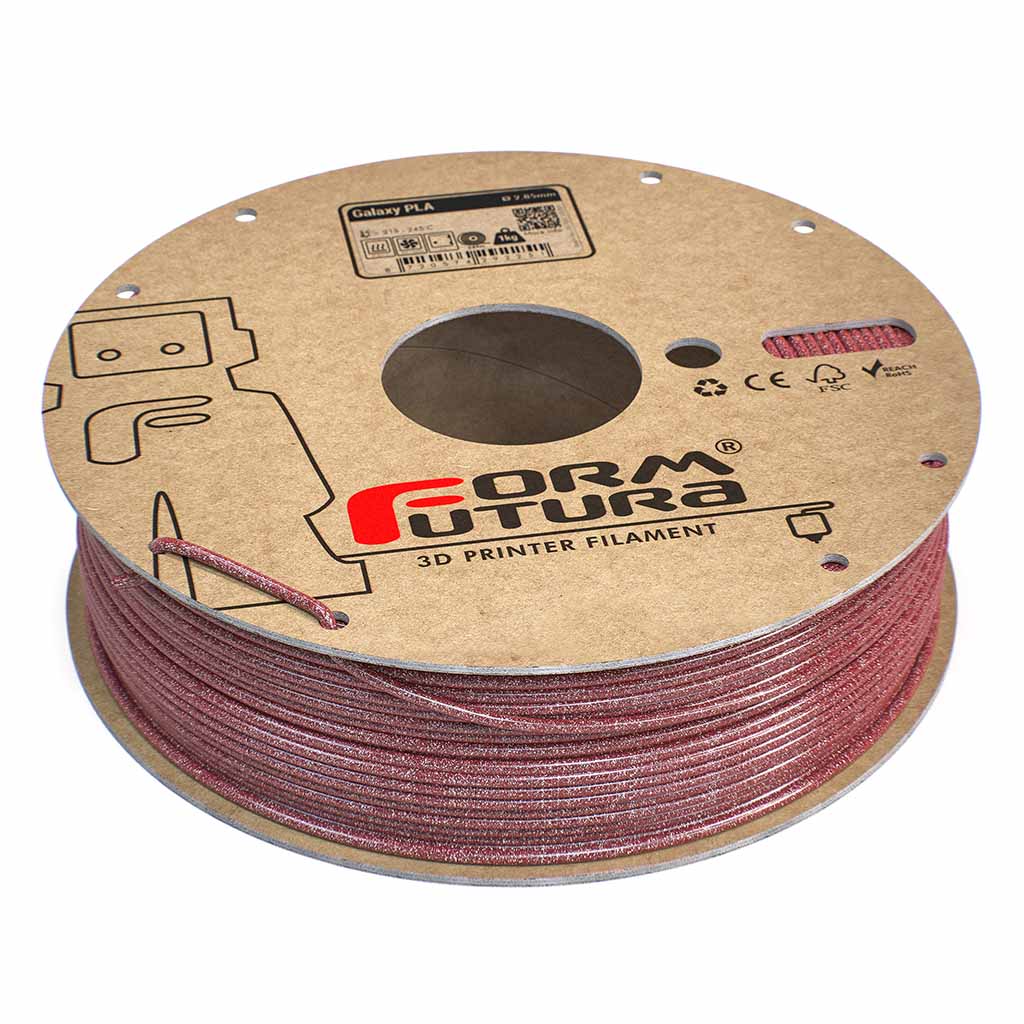 FormFutura - Ruby Red Galaxy PLA 2.85mm - 0.75kg