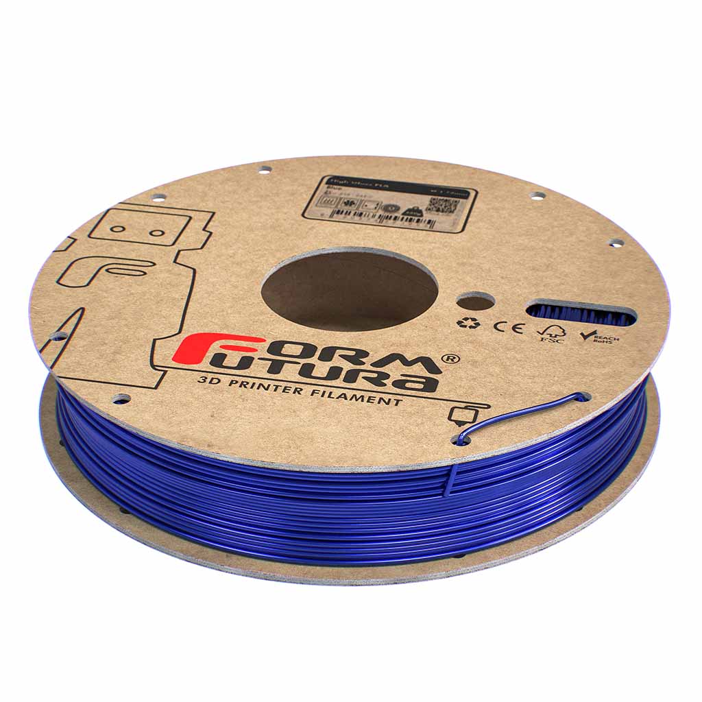 FormFutura - Blue Glossy PLA 1.75mm - 0.25kg