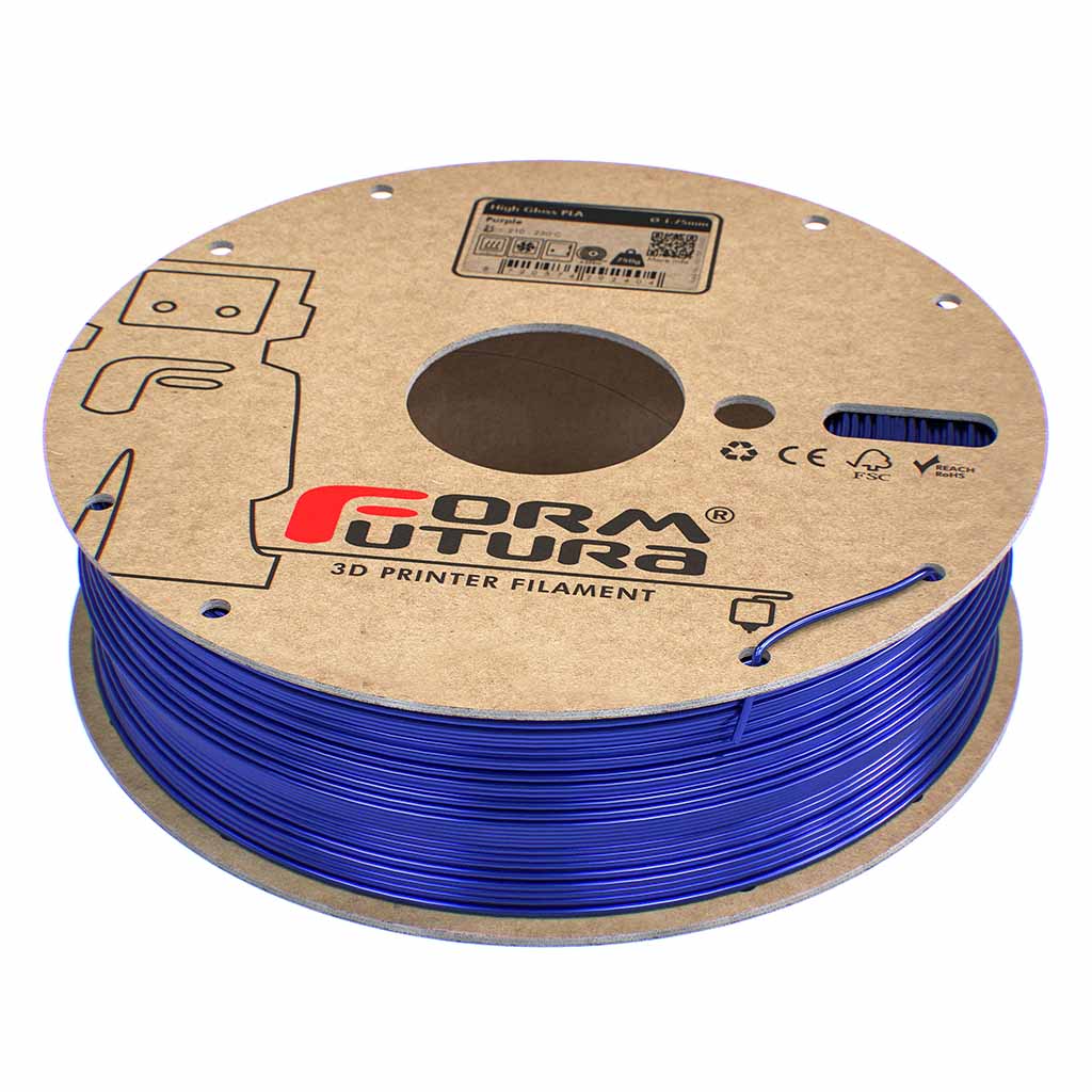 FormFutura - Blue Glossy PLA 1.75mm - 0.75kg