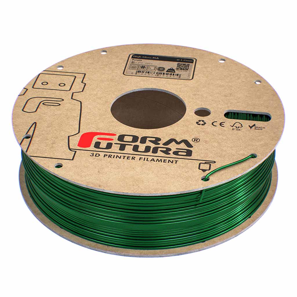 FormFutura - Green Glossy PLA 1.75mm - 0.75kg