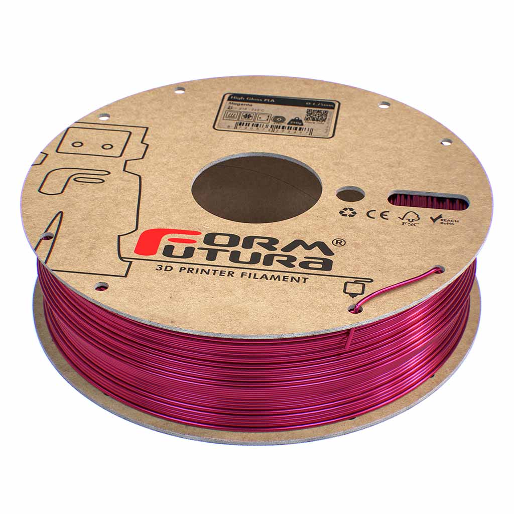 FormFutura - Magenta Glossy PLA 1.75mm - 0.75kg