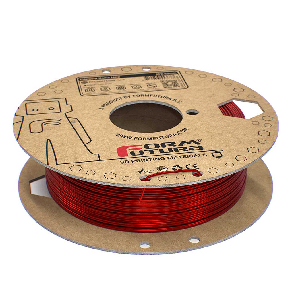 FormFutura - Red Glossy PLA 1.75mm - 0.75kg