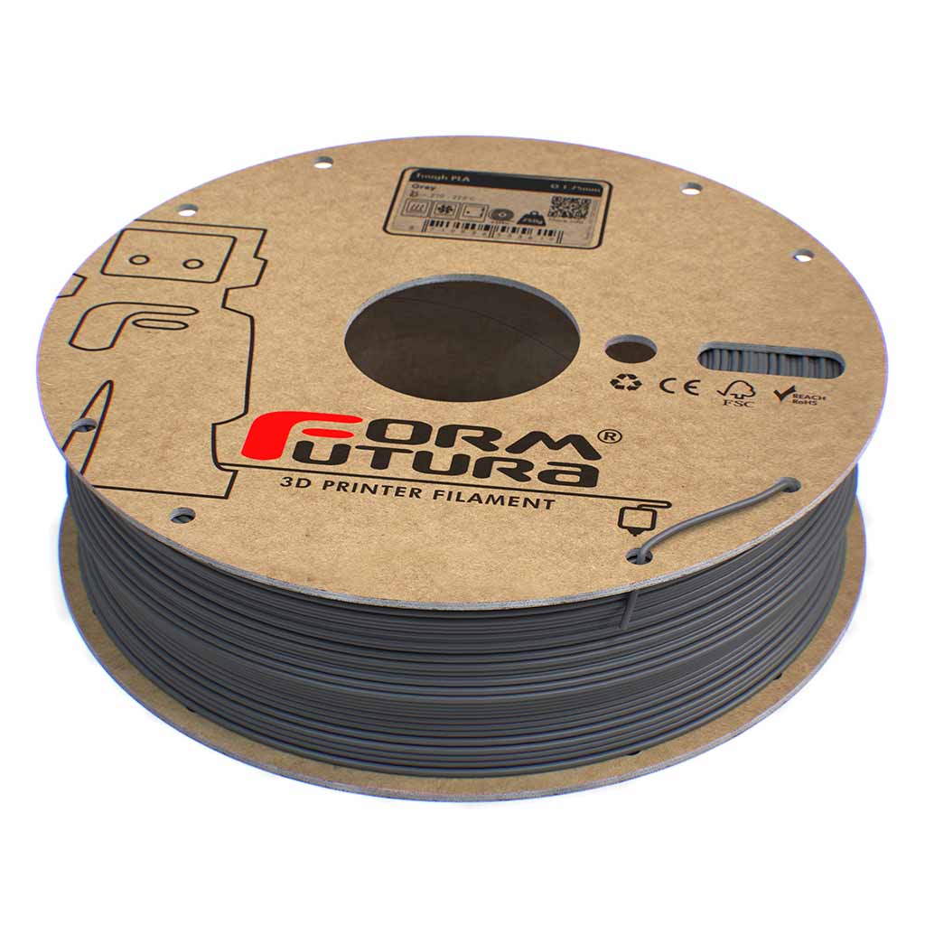 FormFutura - Tough Grey PLA 1.75mm - 0.75kg