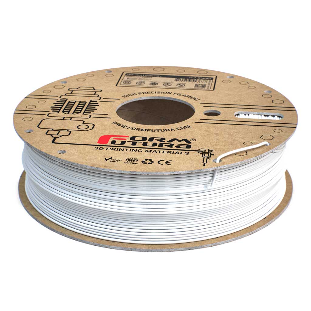 FormFutura - High Precision Traffic White PLA 1.75mm - 0.75kg