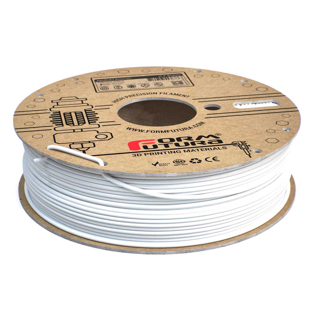 FormFutura - High Precision Traffic White PLA 2.85mm - 0.75kg