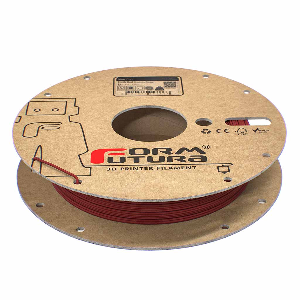 FormFutura - Earth Red Camouflage Matte PLA 1.75mm - 0.25kg