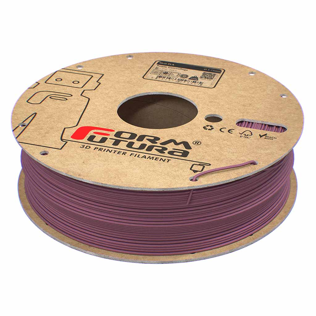 FormFutura - Purple Camouflage Matte PLA 1.75mm - 0.75kg