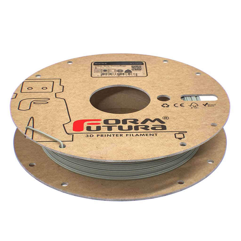 FormFutura - Urban Grey Camouflage Matte PLA 1.75mm - 0.25kg