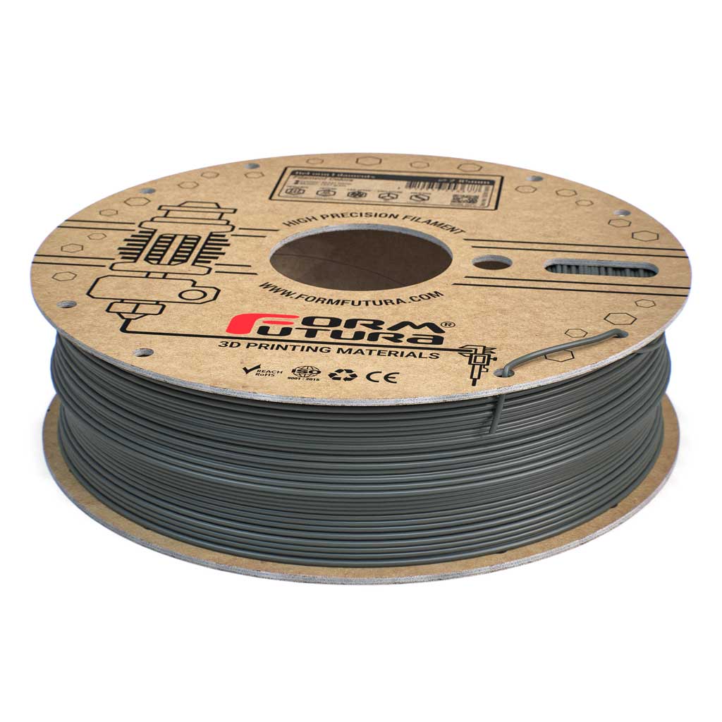 FormFutura - High Precision Iron Grey PLA 1.75mm - 0.75kg