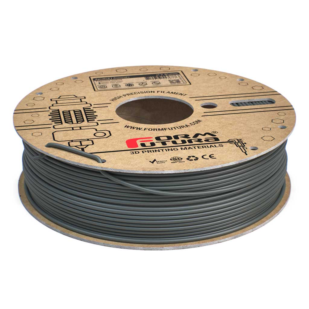 FormFutura - High Precision Iron Grey PLA 2.85mm - 0.75kg