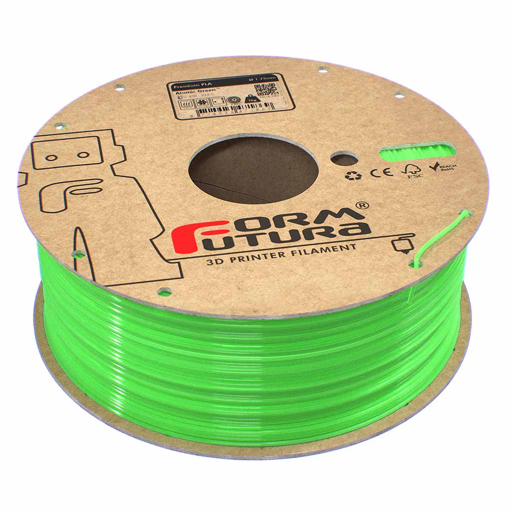 FormFutura - Premium Atomic Green PLA 1.75mm - 1kg