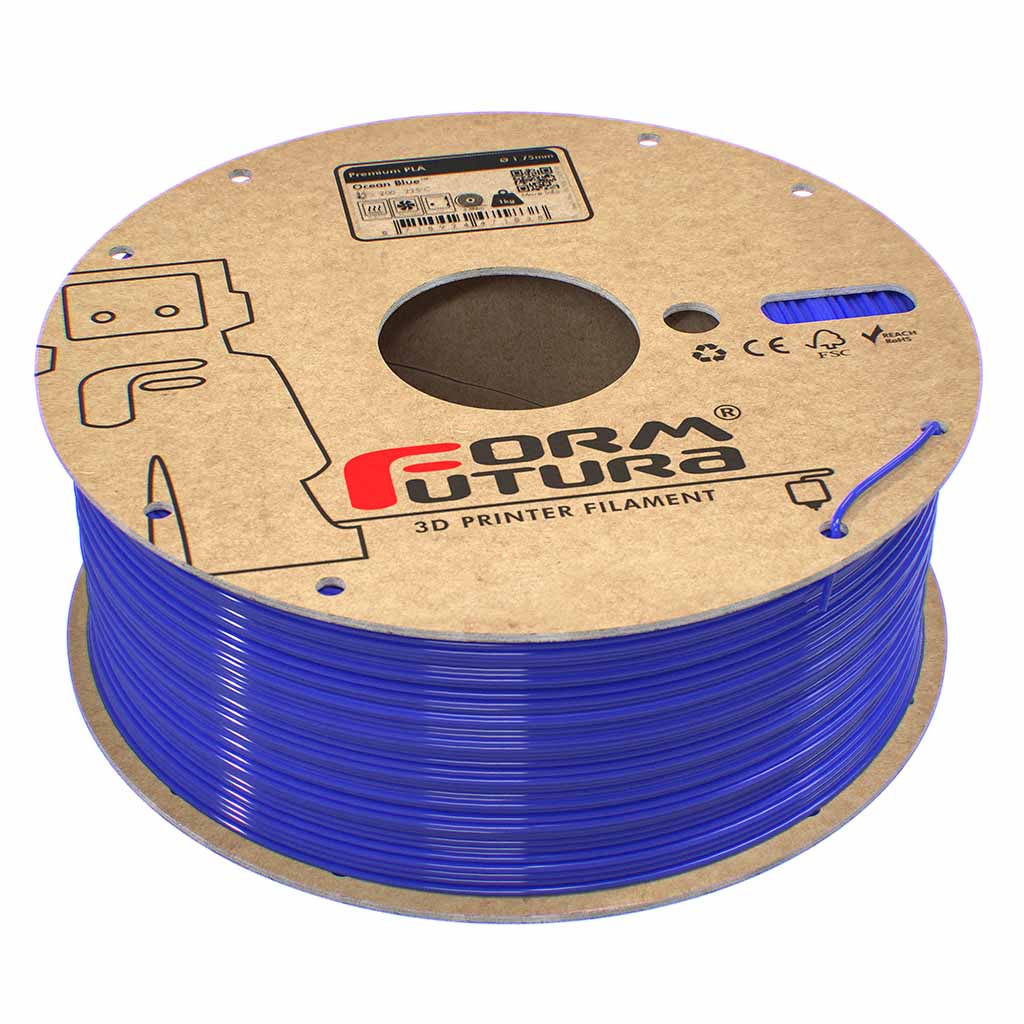 FormFutura - Premium Ocean Blue PLA 1.75mm - 1kg
