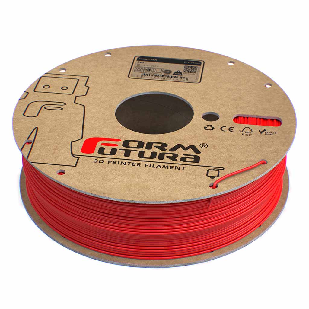 FormFutura - Tough Red PLA 1.75mm - 0.75kg
